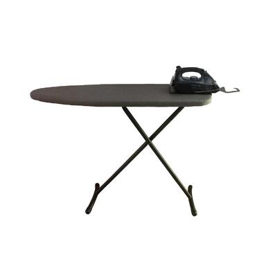 KIT Tábua De Engomar + Capa + Suporte + Ferro Engomar com Vapor